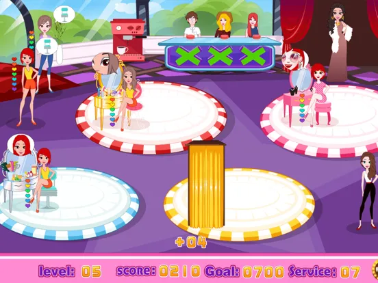 ภาพหน้าจอของ Super star girl dream factory iPad 