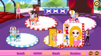 ภาพหน้าจอของ Super star girl dream factory