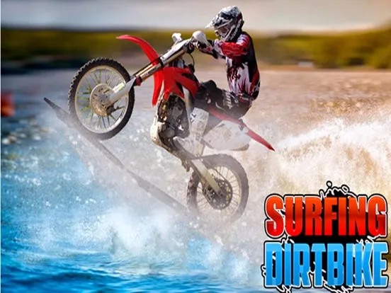 Captures d'écran de Surfing Dirt Bike Racing iPad 