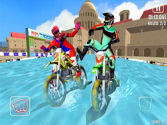 Captures d'écran de Surfing Dirt Bike Racing iPad 