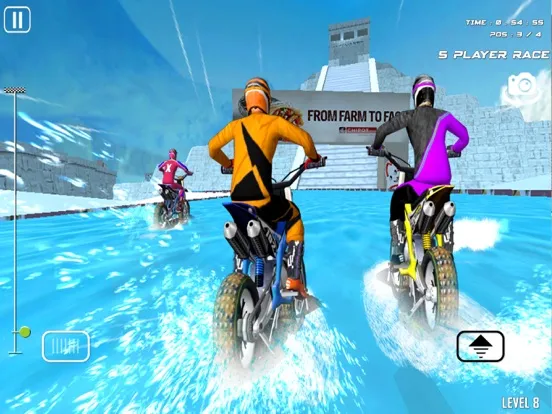 Captures d'écran de Surfing Dirt Bike Racing iPad 