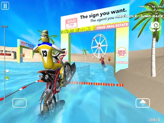 Captures d'écran de Surfing Dirt Bike Racing iPad 