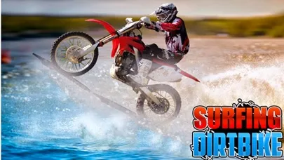 Captures d'écran de Surfing Dirt Bike Racing