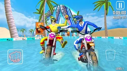 Captures d'écran de Surfing Dirt Bike Racing