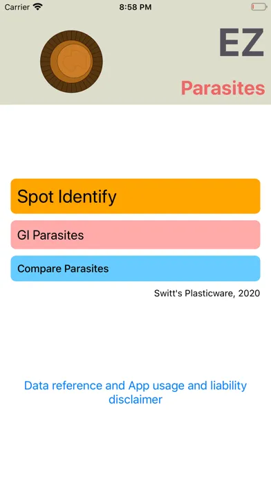 EZParasitology Screenshots