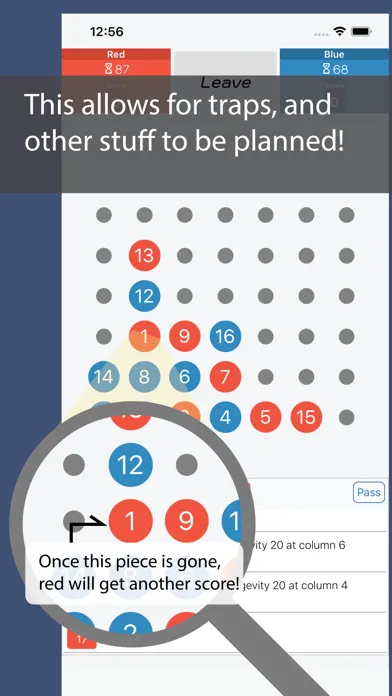 Tangkapan layar Longevity : 4-in-a-row