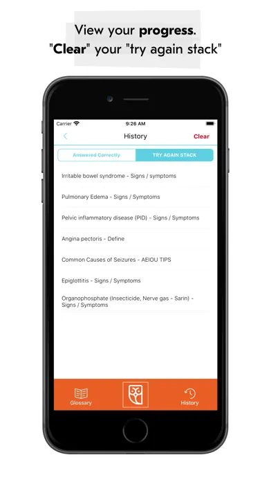 Medical Signs and Symptoms Screenshots