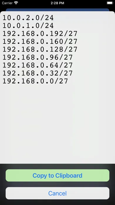 IP Keypad Pro - Subnet Calc应用截图