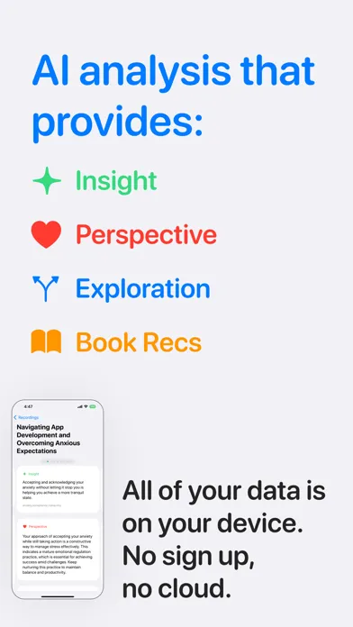 Capturas de pantalla de Insight - Self-Reflection