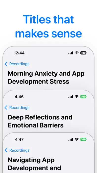 Capturas de pantalla de Insight - Self-Reflection