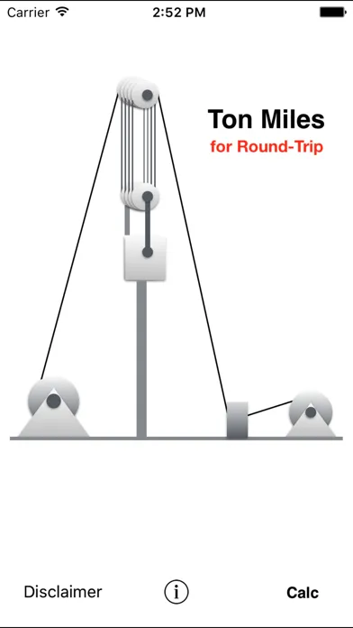 Ton Miles for Round Trip স্ক্রিনশট