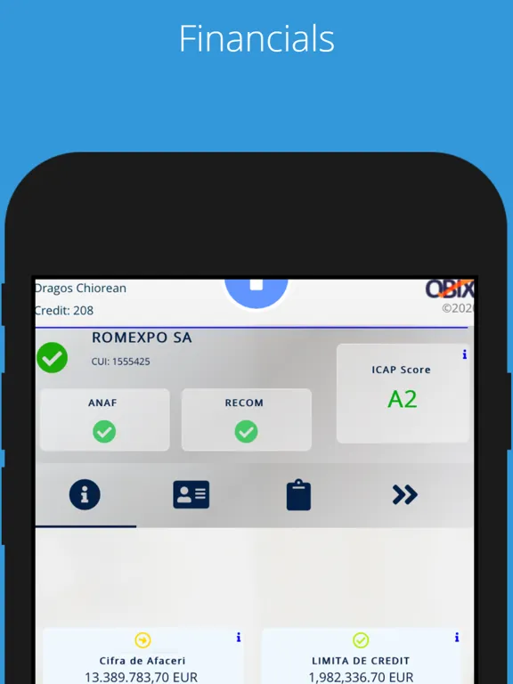 QBIX by ICAP Romania iPad  Screenshots