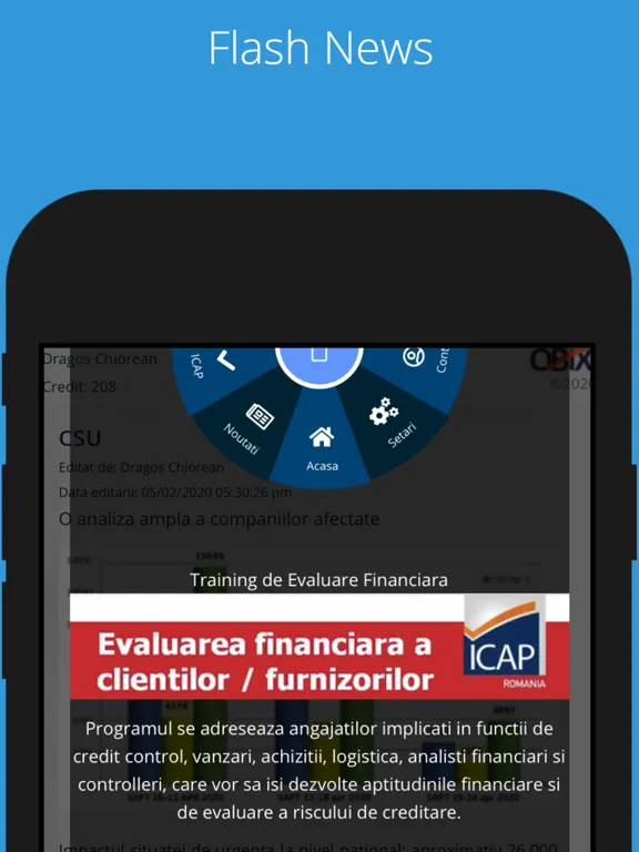 QBIX by ICAP Romania iPad  Screenshots