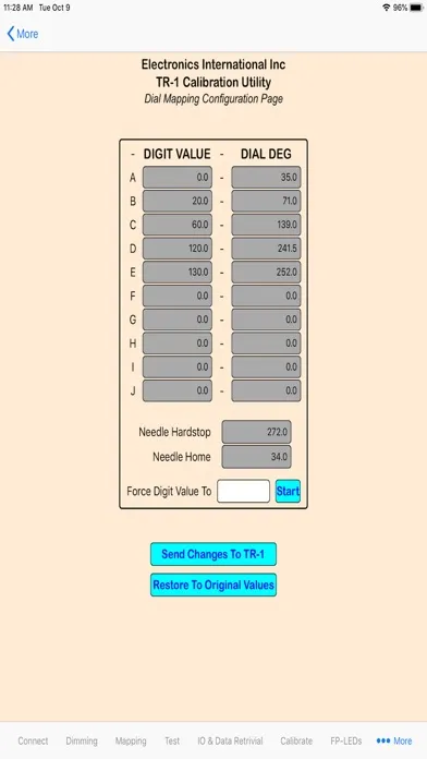 Captures d'écran de FCD-TR1 Adapter Application