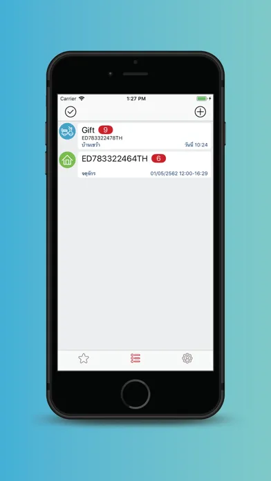 Screenshot di Thailand Post Track & Trace