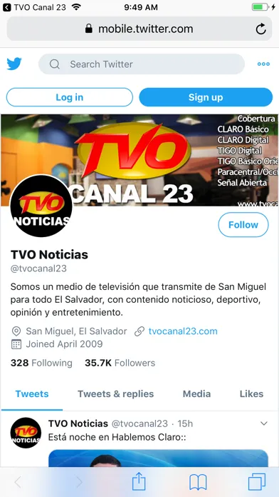 TVO Canal 23 스크린샷