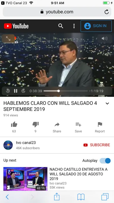 TVO Canal 23 스크린샷