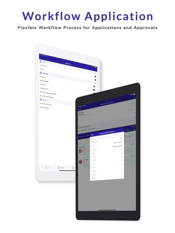 Capturas de tela do Take5 Portal - HRMS ePortal iPad 