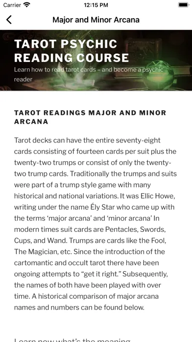 Tarot Card Reading Full Course Ekran Görüntüleri