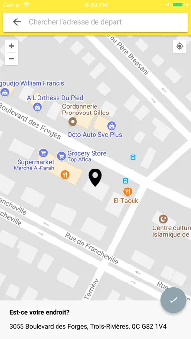 Taxi COOP Trois-Rivieres Screenshots