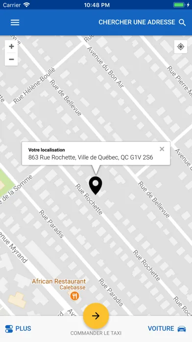 Captures d'écran de Taxi Laurier