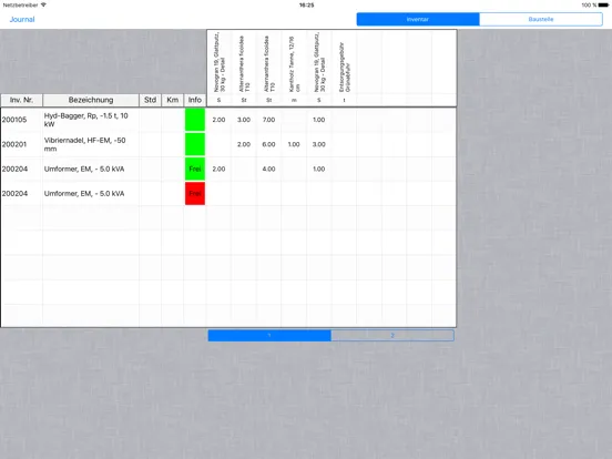 SORBA Inventar iPad 应用截图
