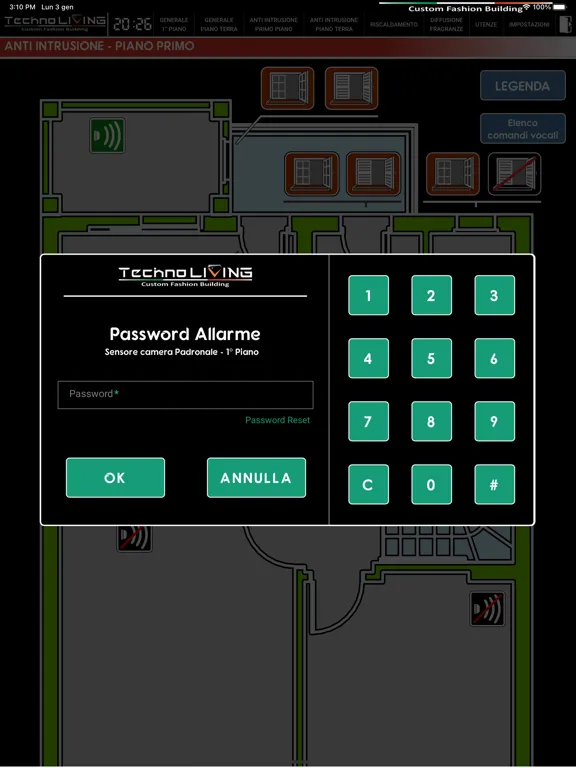 Technoliving Domotic Home iPad  스크린샷