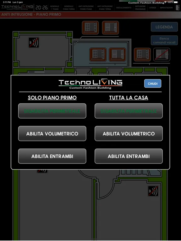 Technoliving Domotic Home iPad  스크린샷