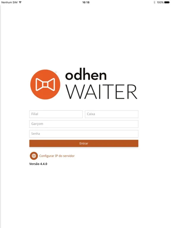 Zrzuty ekranu Odhen Waiter iPad 