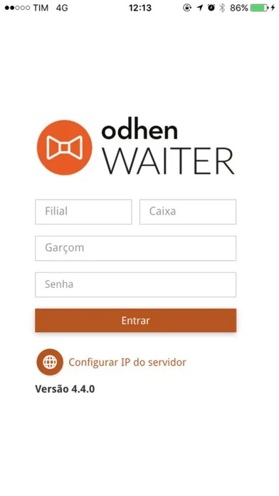 Zrzuty ekranu Odhen Waiter