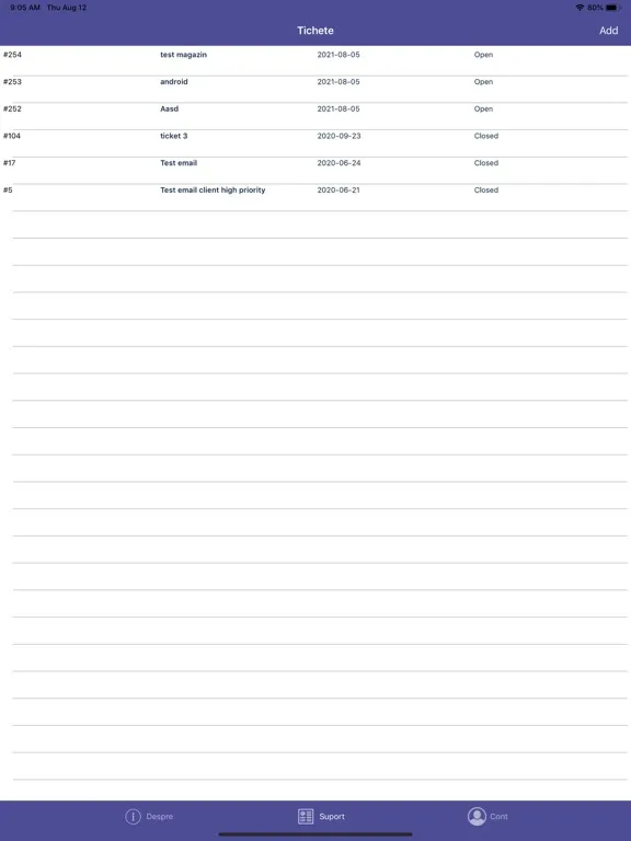 Tematico iPad 应用截图