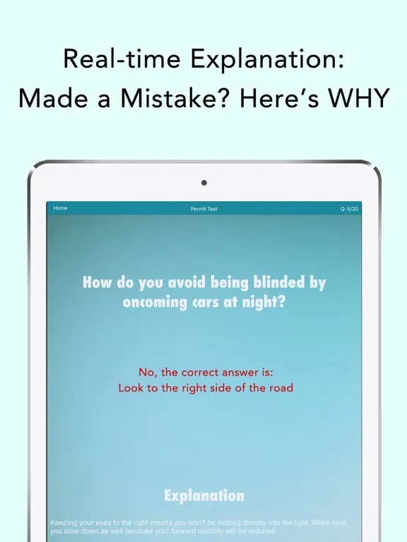 Screenshot di Tennessee Driving Test iPad 
