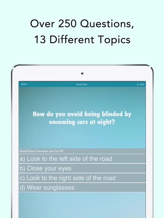 Screenshot di Tennessee Driving Test iPad 