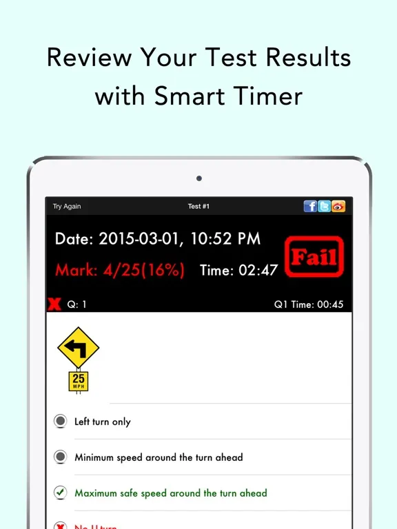 Screenshot di Tennessee Driving Test iPad 