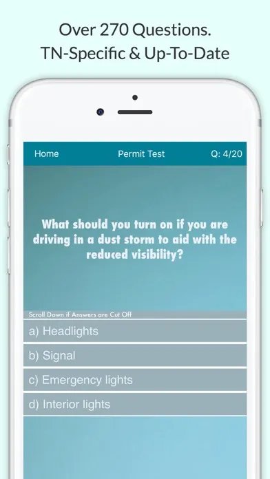 Screenshot di Tennessee Driving Test