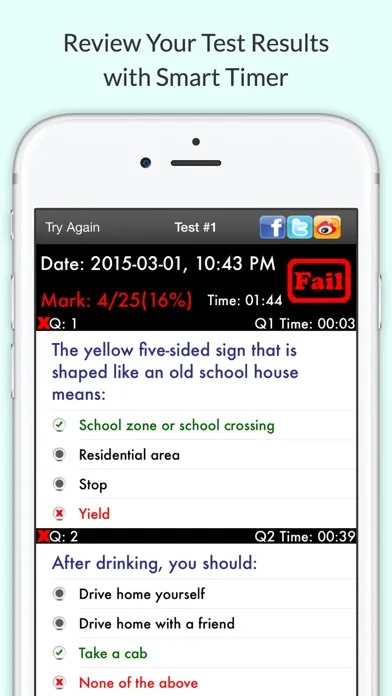 Screenshot di Tennessee Driving Test