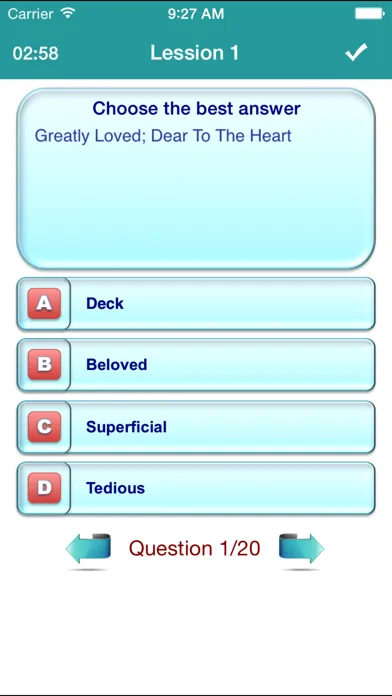 IELTS Vocabulary 4000 Academic Screenshots