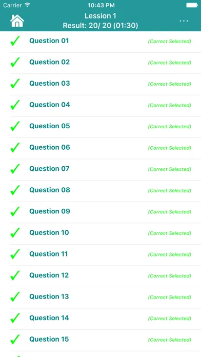 Screenshot di IELTS Vocabulary Test - Full