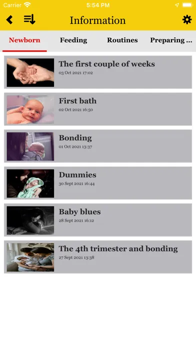 تصاویر The Blissful Baby Expert App