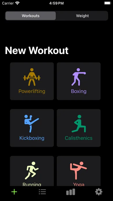 Capturas de pantalla de MeWorkout-App