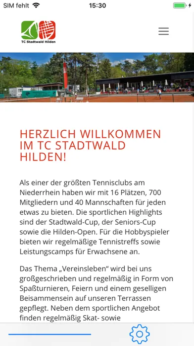 TC Stadtwald Hilden स्क्रीनशॉट
