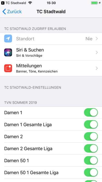 TC Stadtwald Hilden स्क्रीनशॉट