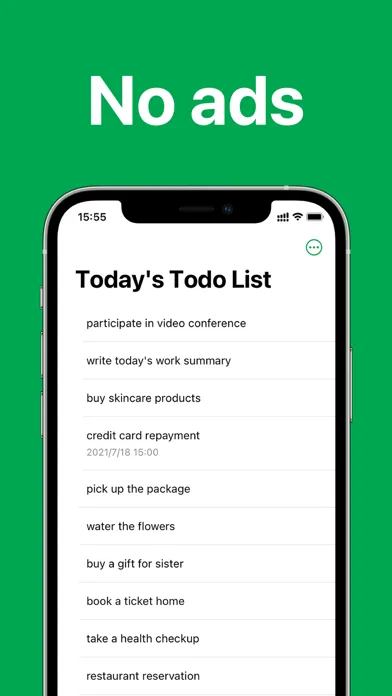 Captures d'écran de To do list - No ads checklist