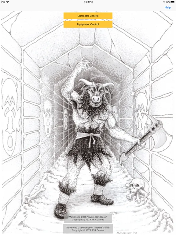 Screenshot di Character Gen for 1st Ed DnD iPad 