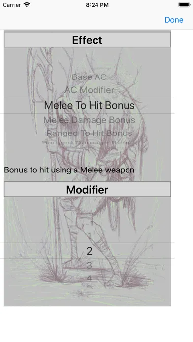 Screenshot di Character Gen for 1st Ed DnD