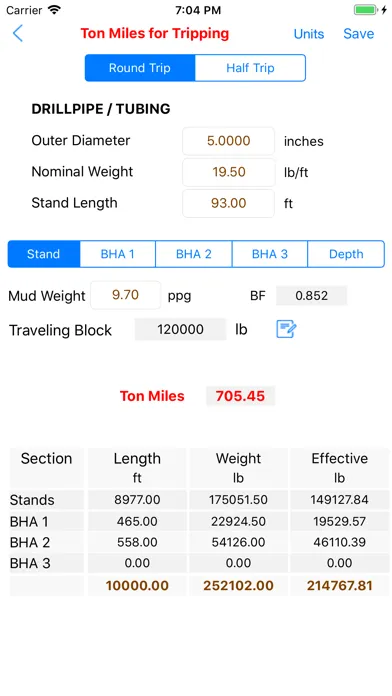 Скриншоты Ton Miles Calculator