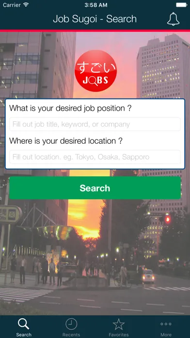 Tangkapan layar JobSukoi (Japan) - No.1 Job Search in Japan