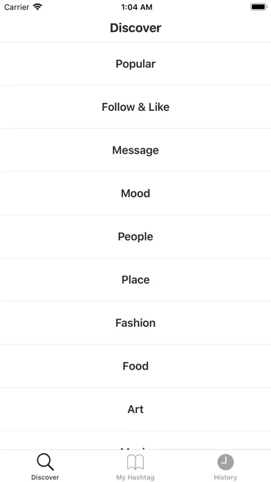 HashtagBook: Copy & Paste Tags Screenshots