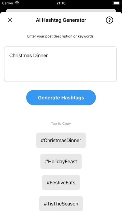 HashtagBook: Copy & Paste Tags Screenshots