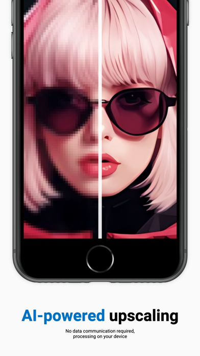 PQ+ AI Photo Enhancer应用截图